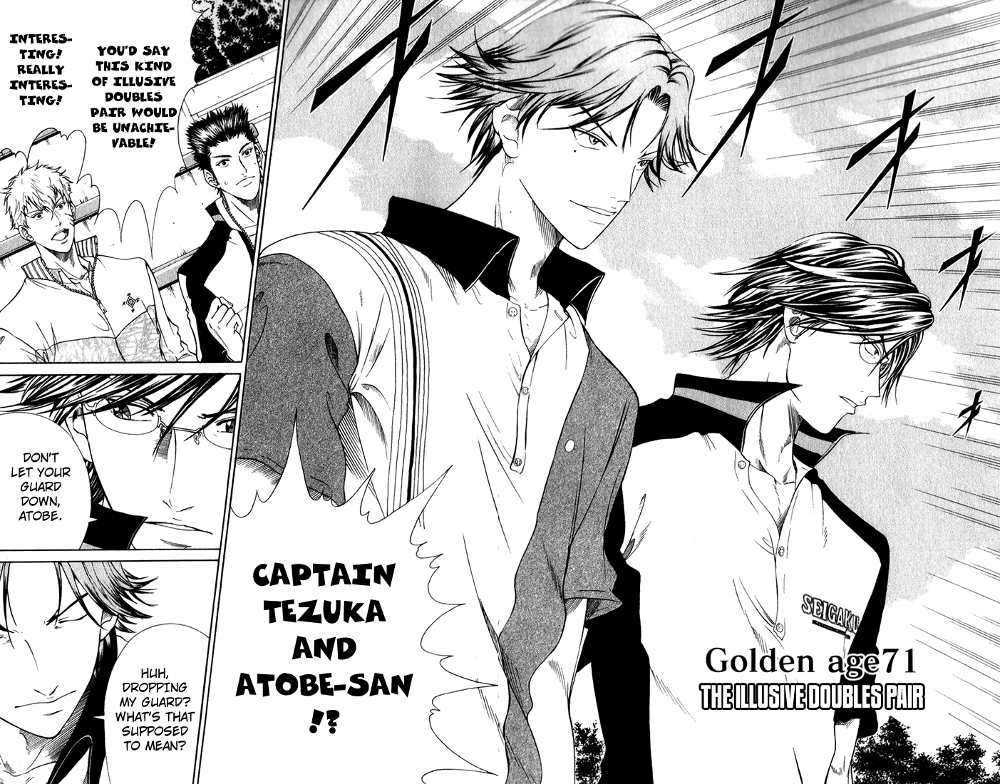 New Prince of Tennis Chapter 71.2 page 4 - Chapter 71 v2 : The Illusive Double Pair