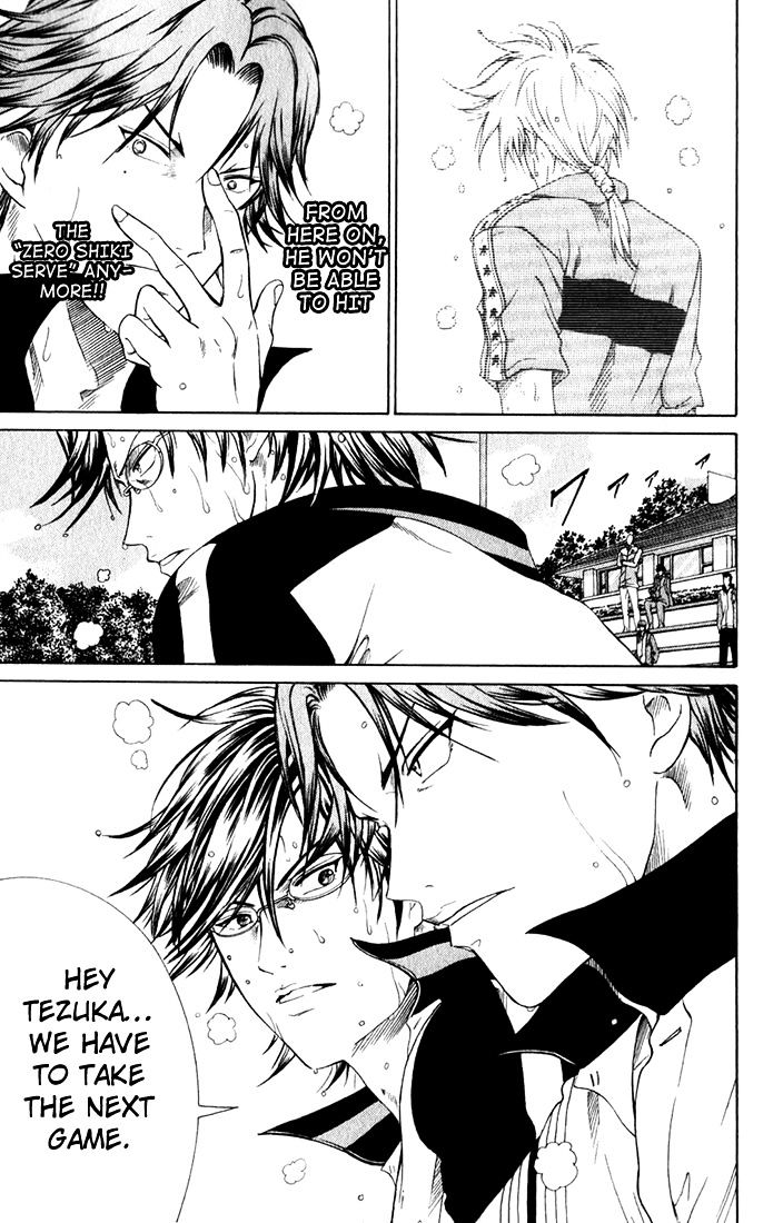 New Prince of Tennis Chapter 73 page 11 - Chapter 73 : Just a little bit more power