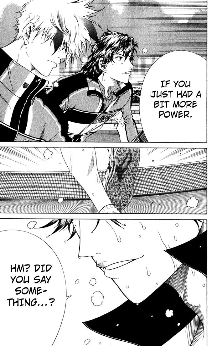 New Prince of Tennis Chapter 73 page 15 - Chapter 73 : Just a little bit more power