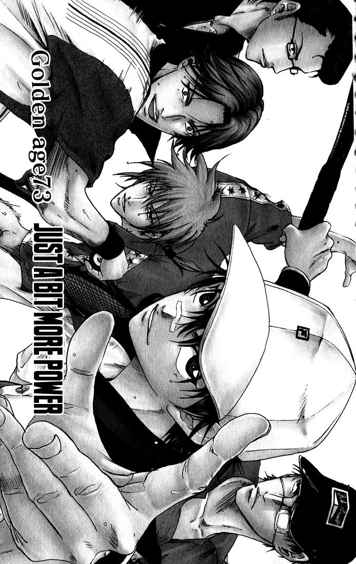 New Prince of Tennis Chapter 73 page 3 - Chapter 73 : Just a little bit more power