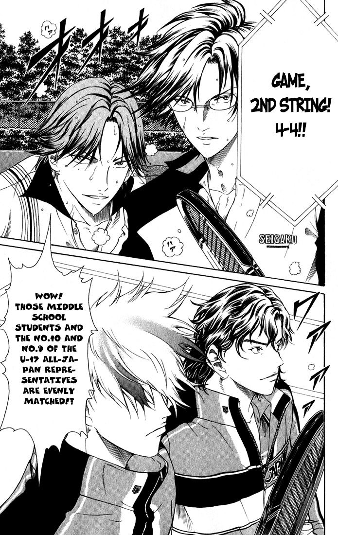 New Prince of Tennis Chapter 73 page 5 - Chapter 73 : Just a little bit more power