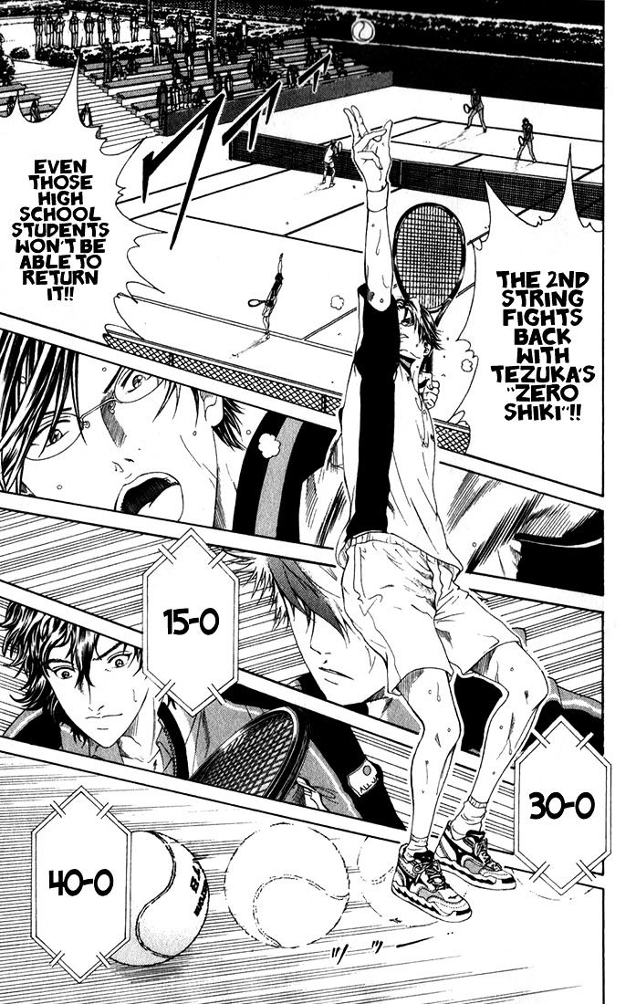 New Prince of Tennis Chapter 73 page 7 - Chapter 73 : Just a little bit more power