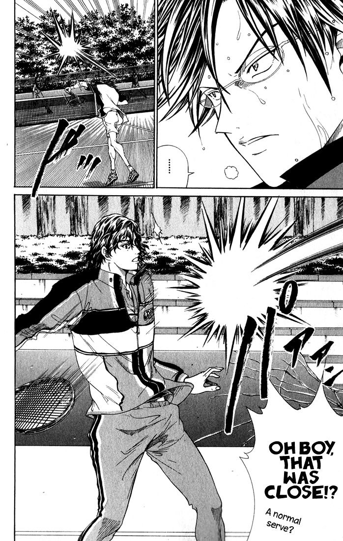 New Prince of Tennis Chapter 73 page 8 - Chapter 73 : Just a little bit more power