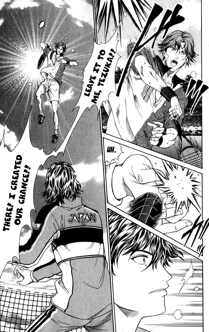 New Prince of Tennis Chapter 73 page 9 - Chapter 73 : Just a little bit more power