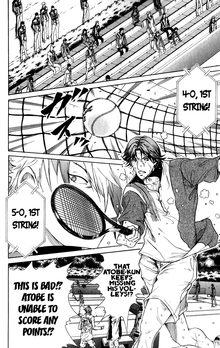 New Prince of Tennis Chapter 75.2 page 10 - Chapter 75 v2 : An Unseemly Sight