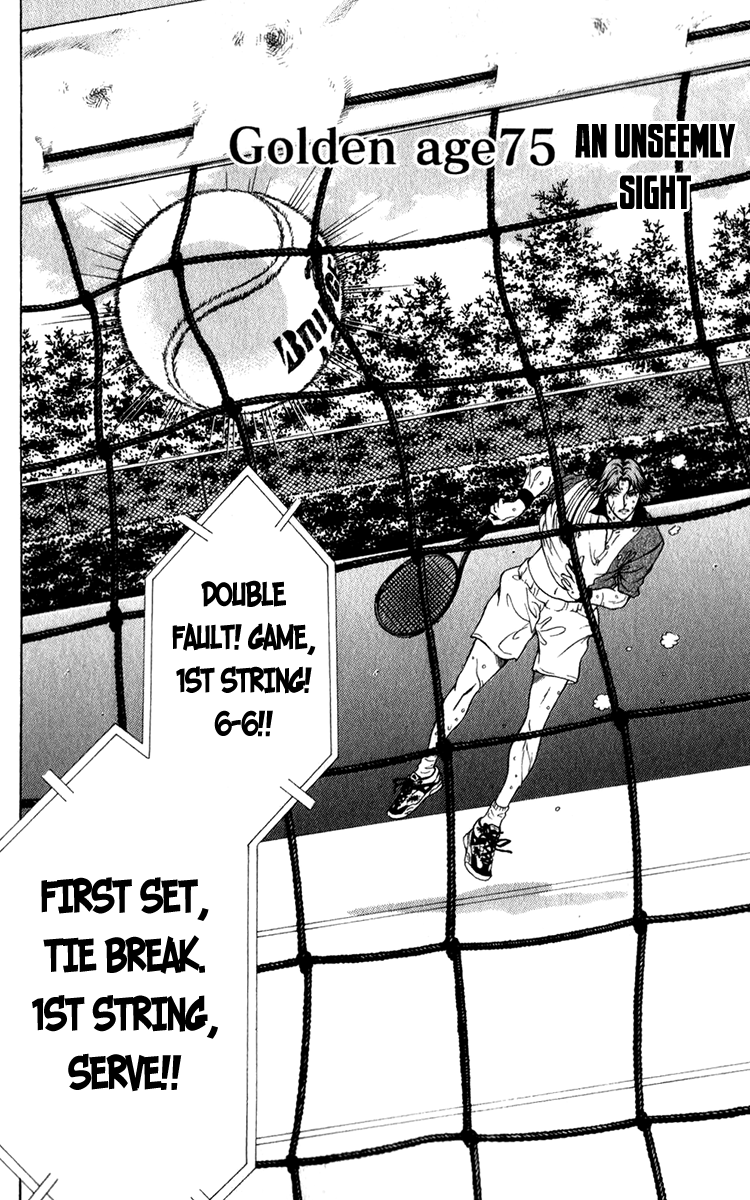New Prince of Tennis Chapter 75.2 page 4 - Chapter 75 v2 : An Unseemly Sight