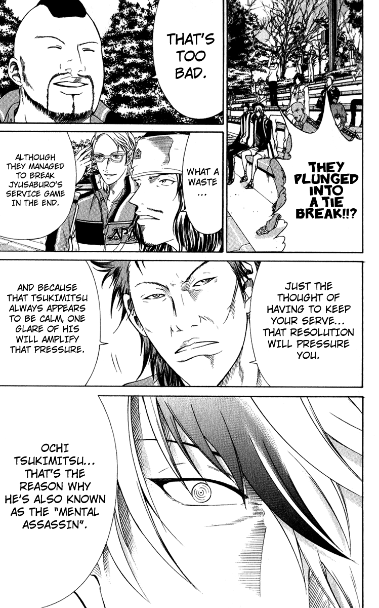 New Prince of Tennis Chapter 75.2 page 5 - Chapter 75 v2 : An Unseemly Sight