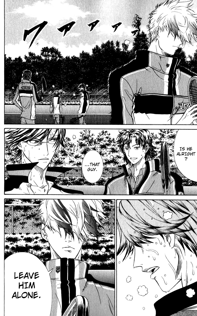 New Prince of Tennis Chapter 75.2 page 6 - Chapter 75 v2 : An Unseemly Sight