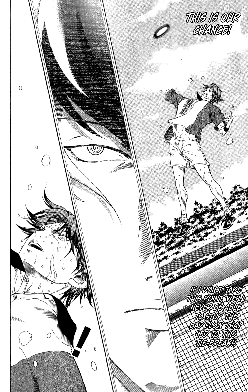 New Prince of Tennis Chapter 75.2 page 8 - Chapter 75 v2 : An Unseemly Sight
