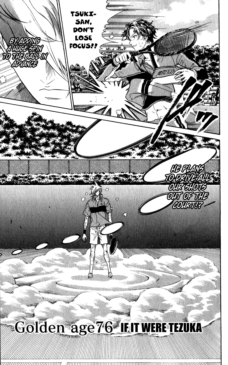 New Prince of Tennis Chapter 76.2 page 3 - Chapter 76 v2 : If It Were Tezuka