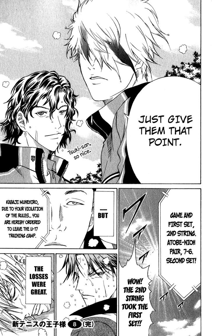 New Prince of Tennis Chapter 77 page 10 - Chapter 77 : Something lost