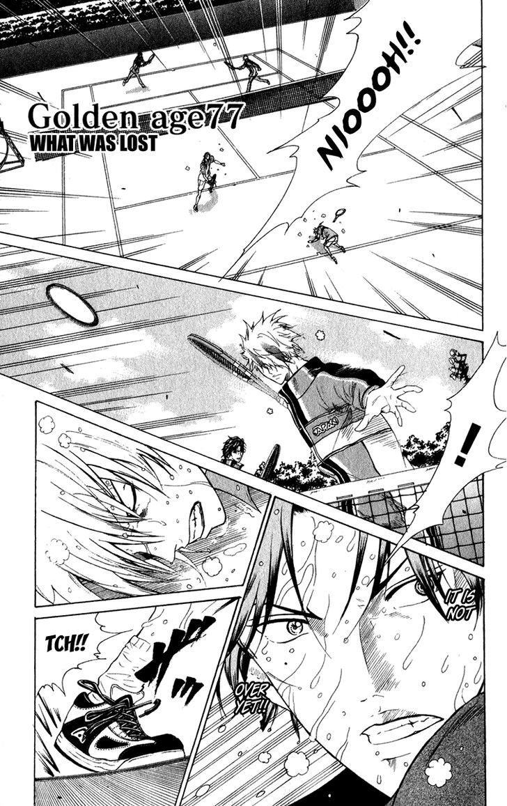 New Prince of Tennis Chapter 77 page 3 - Chapter 77 : Something lost