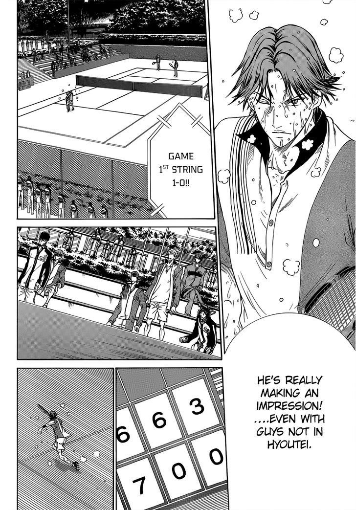 New Prince of Tennis Chapter 79 page 10 - Chapter 79 : A Losing Finish