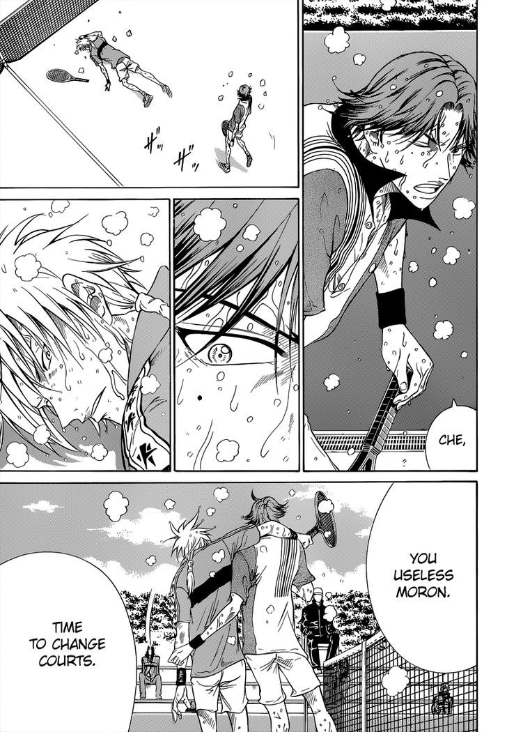 New Prince of Tennis Chapter 79 page 5 - Chapter 79 : A Losing Finish