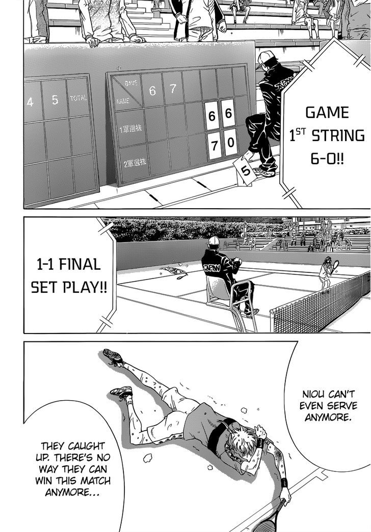 New Prince of Tennis Chapter 79 page 8 - Chapter 79 : A Losing Finish