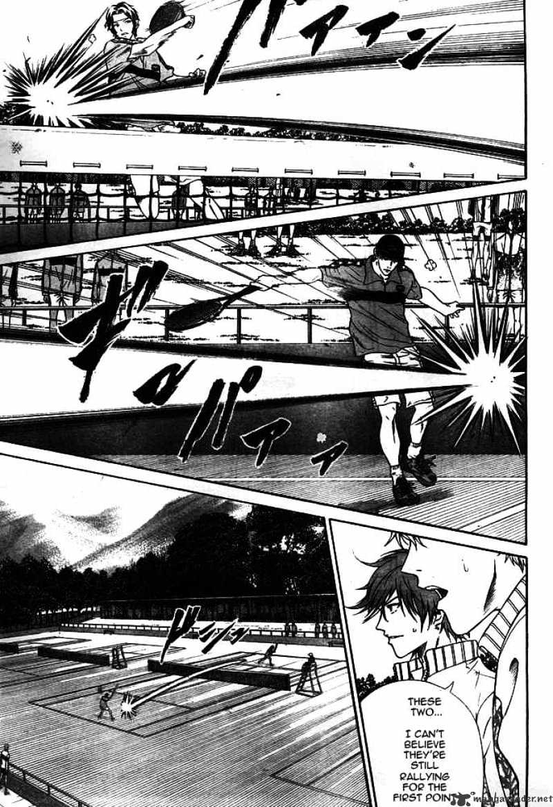 New Prince of Tennis Chapter 8 page 15 - Chapter 8 : The Emperor VS The Child of God - Opening Act