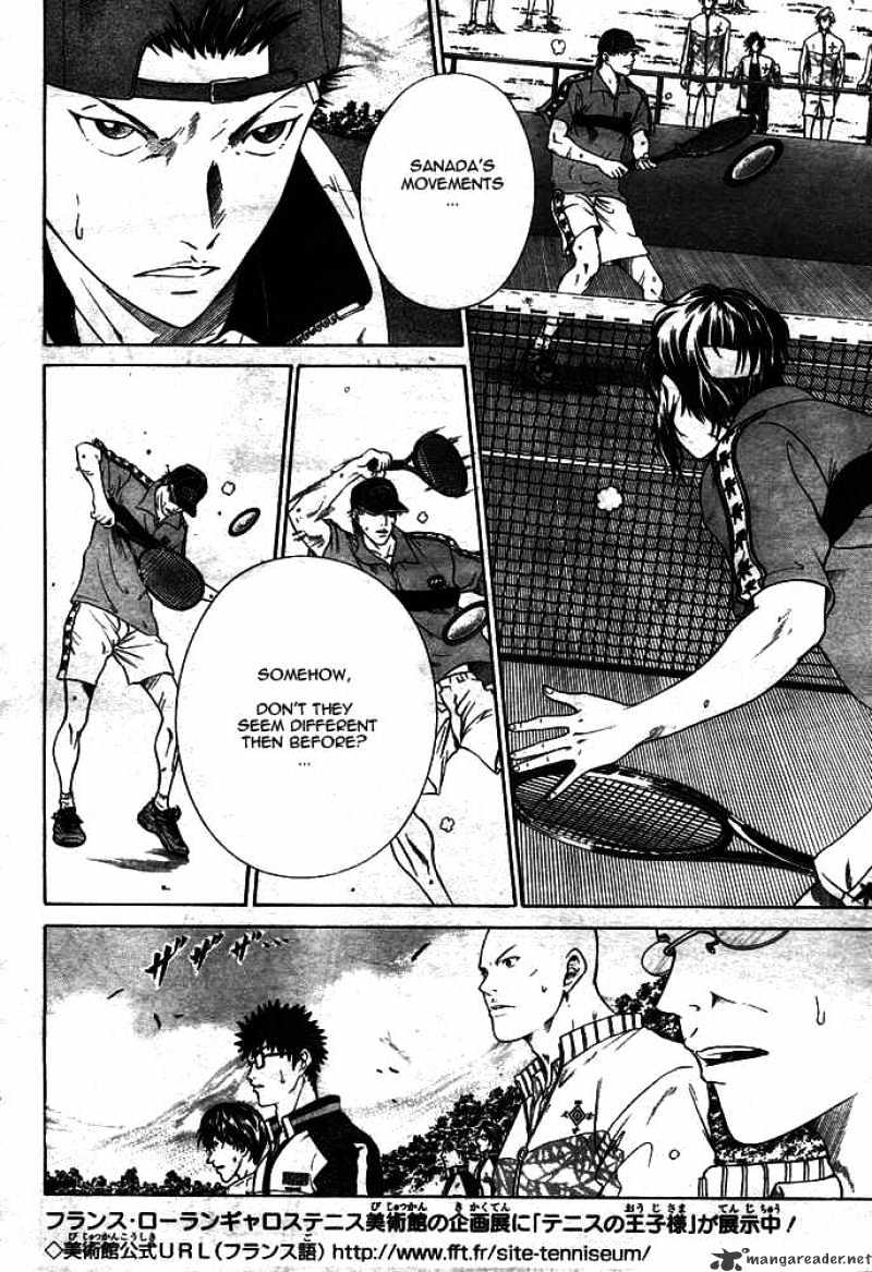 New Prince of Tennis Chapter 8 page 16 - Chapter 8 : The Emperor VS The Child of God - Opening Act
