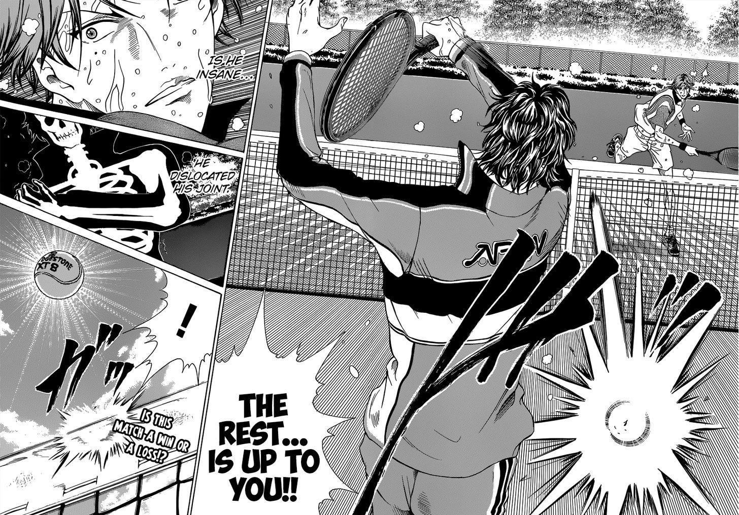 New Prince of Tennis Chapter 80 page 8 - Chapter 80 : An Unthinkable Ambush