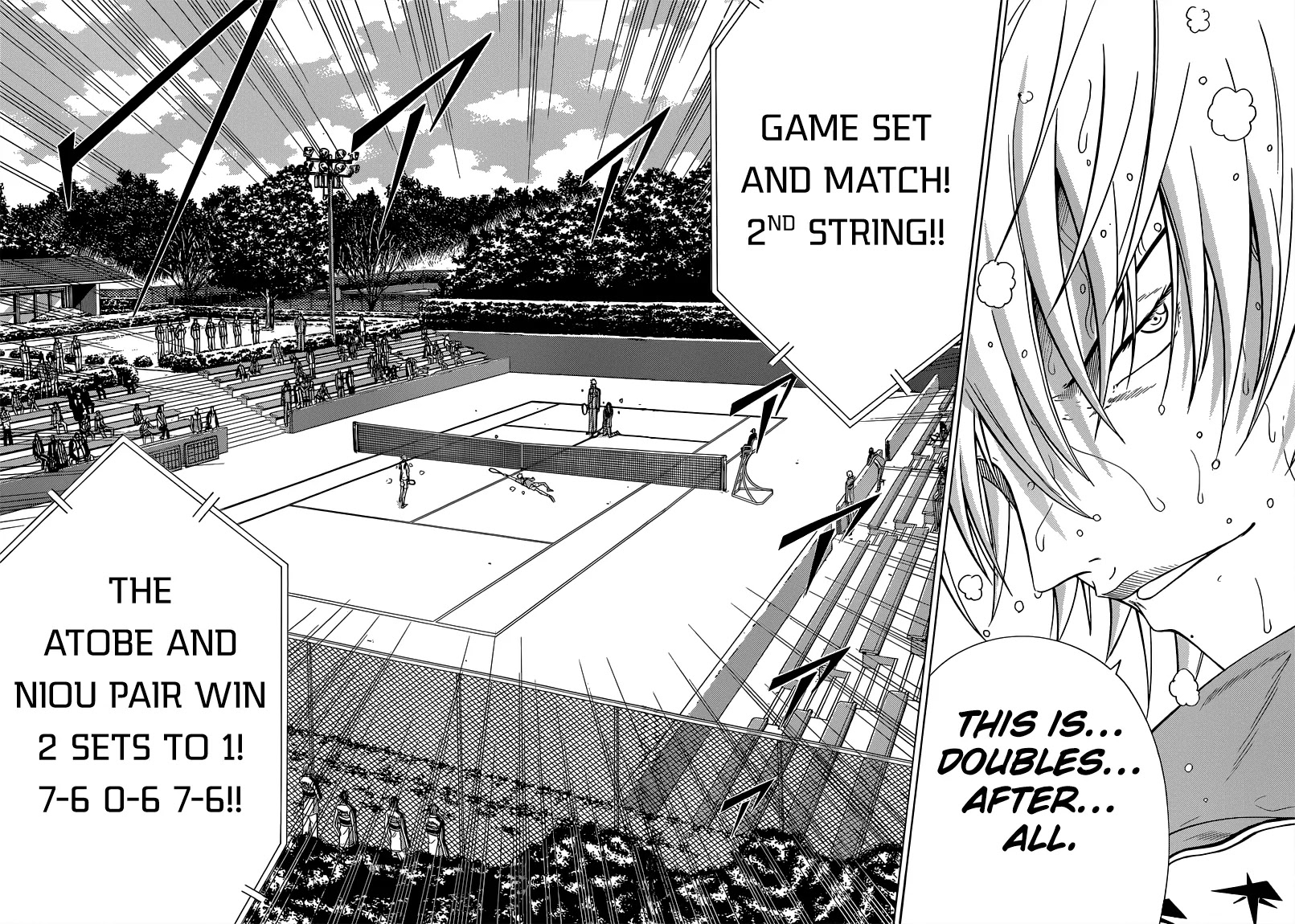 New Prince of Tennis Chapter 81 page 11 - Chapter 81 : A yell that can't be heard