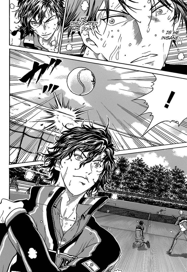 New Prince of Tennis Chapter 81 page 6 - Chapter 81 : A yell that can't be heard