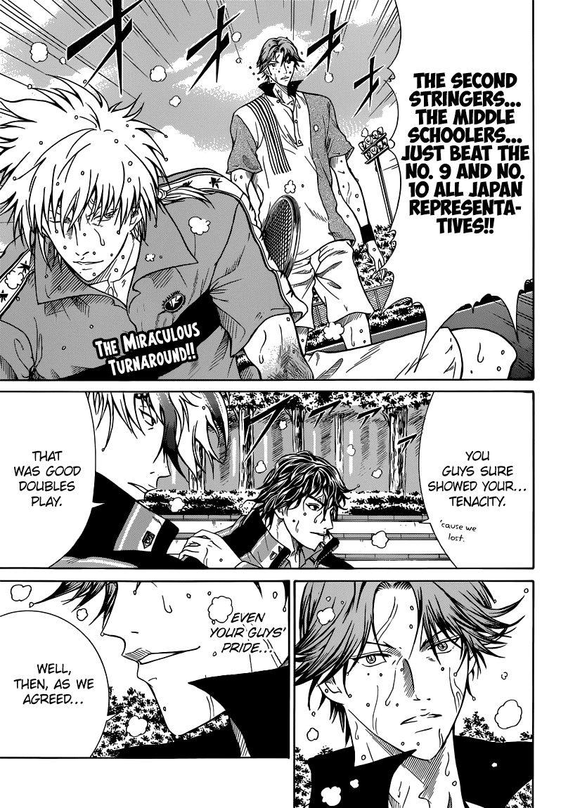 New Prince of Tennis Chapter 82.2 page 1 - Chapter 82 v2 : The Marks Of The Victorious