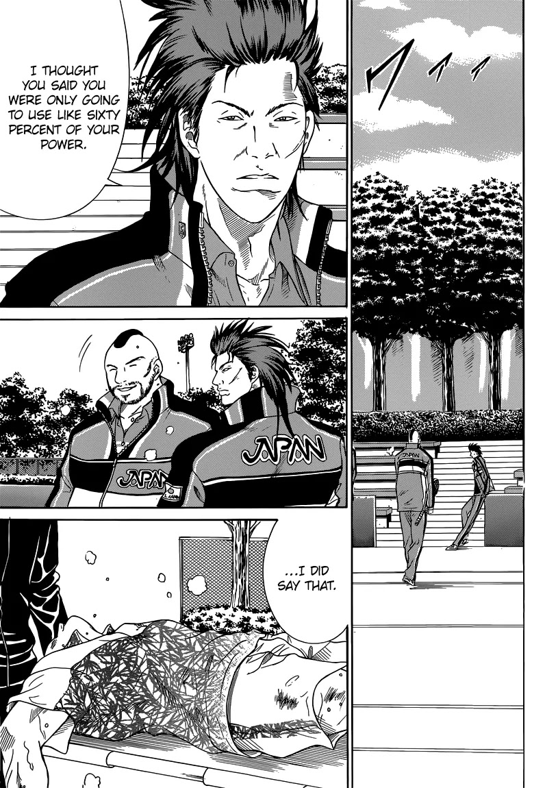 New Prince of Tennis Chapter 83 page 8 - Chapter 83 : Sudden Change