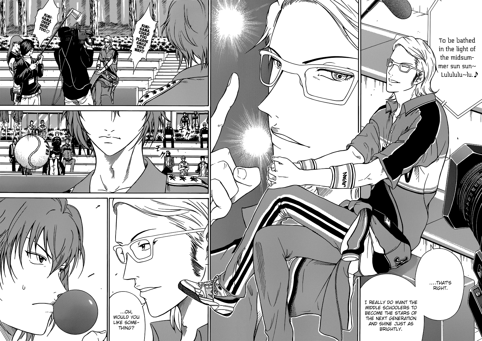 New Prince of Tennis Chapter 84.2 page 4 - Chapter 84 v2 : A Dream Doubles Pair
