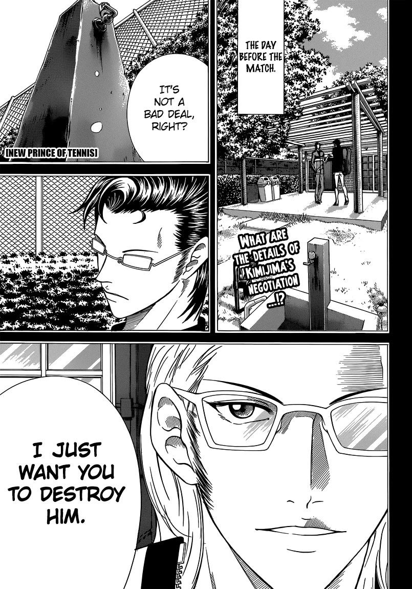 New Prince of Tennis Chapter 87.2 page 1 - Chapter 87 v2 : Negotiations Concluded