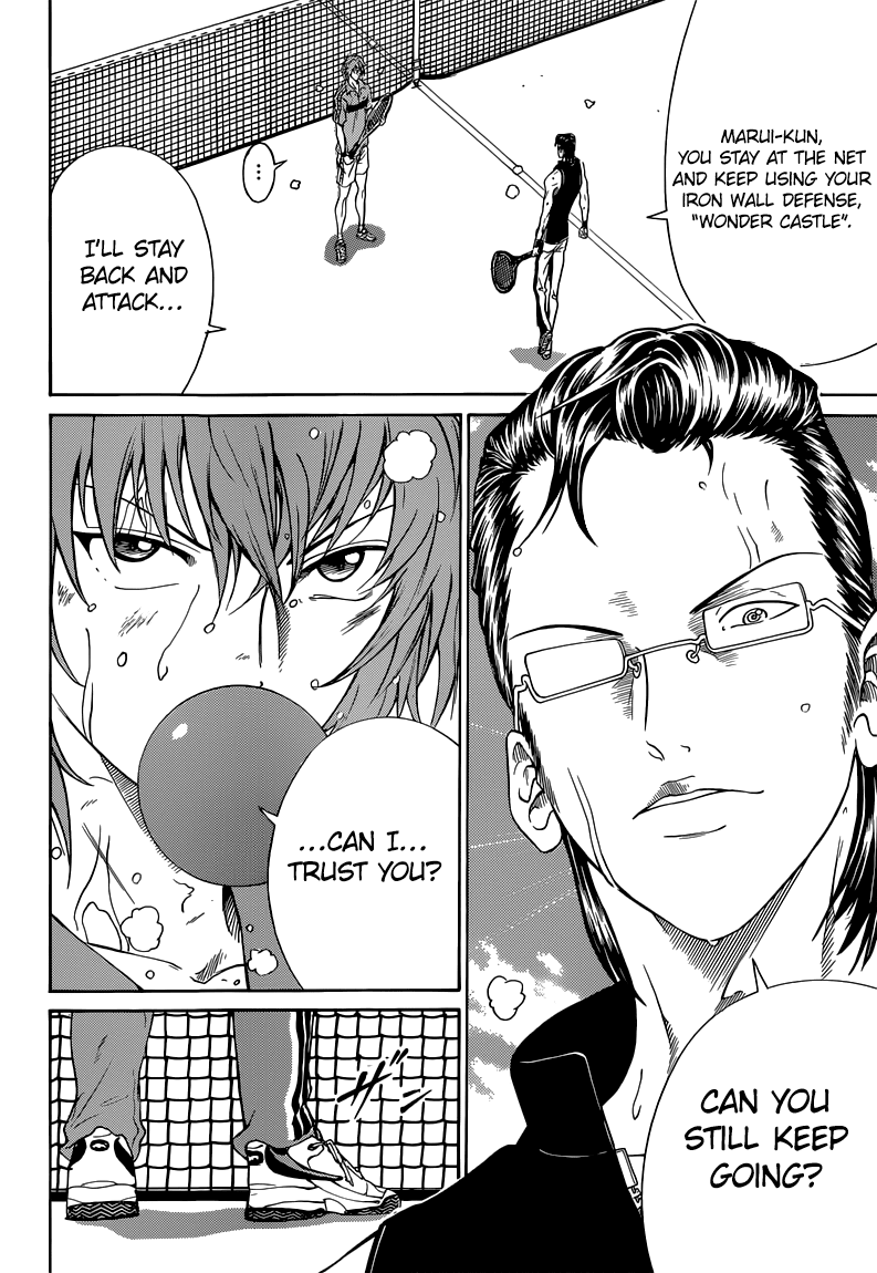 New Prince of Tennis Chapter 89.2 page 10 - Chapter 89 v2 : Good Luck, Bunta!!