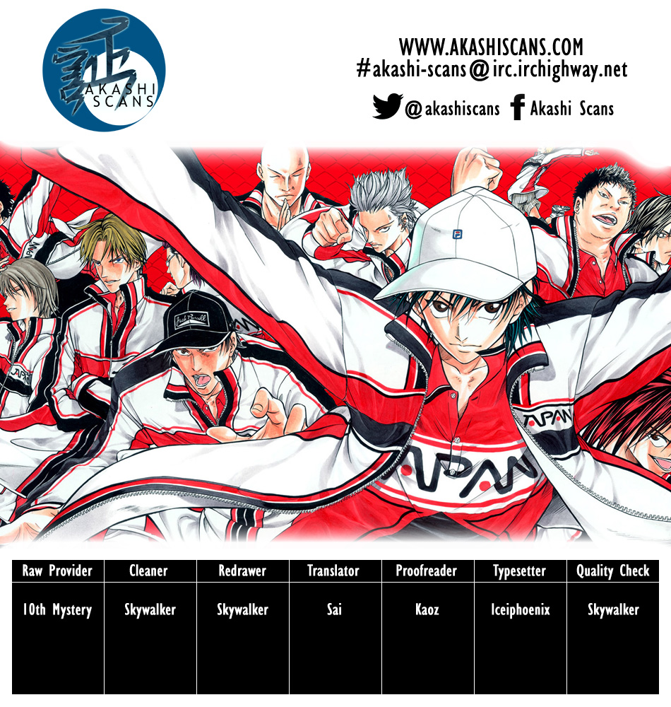 New Prince of Tennis Chapter 89.2 page 2 - Chapter 89 v2 : Good Luck, Bunta!!