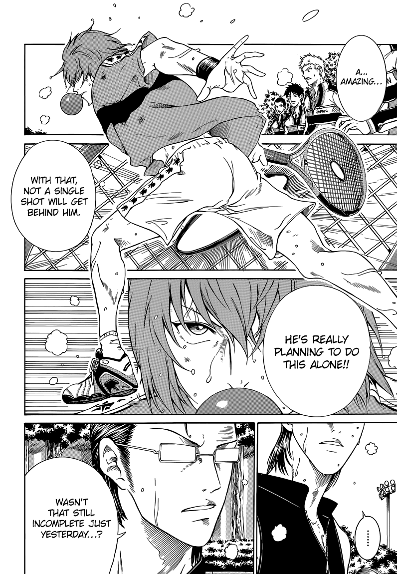 New Prince of Tennis Chapter 89.2 page 5 - Chapter 89 v2 : Good Luck, Bunta!!