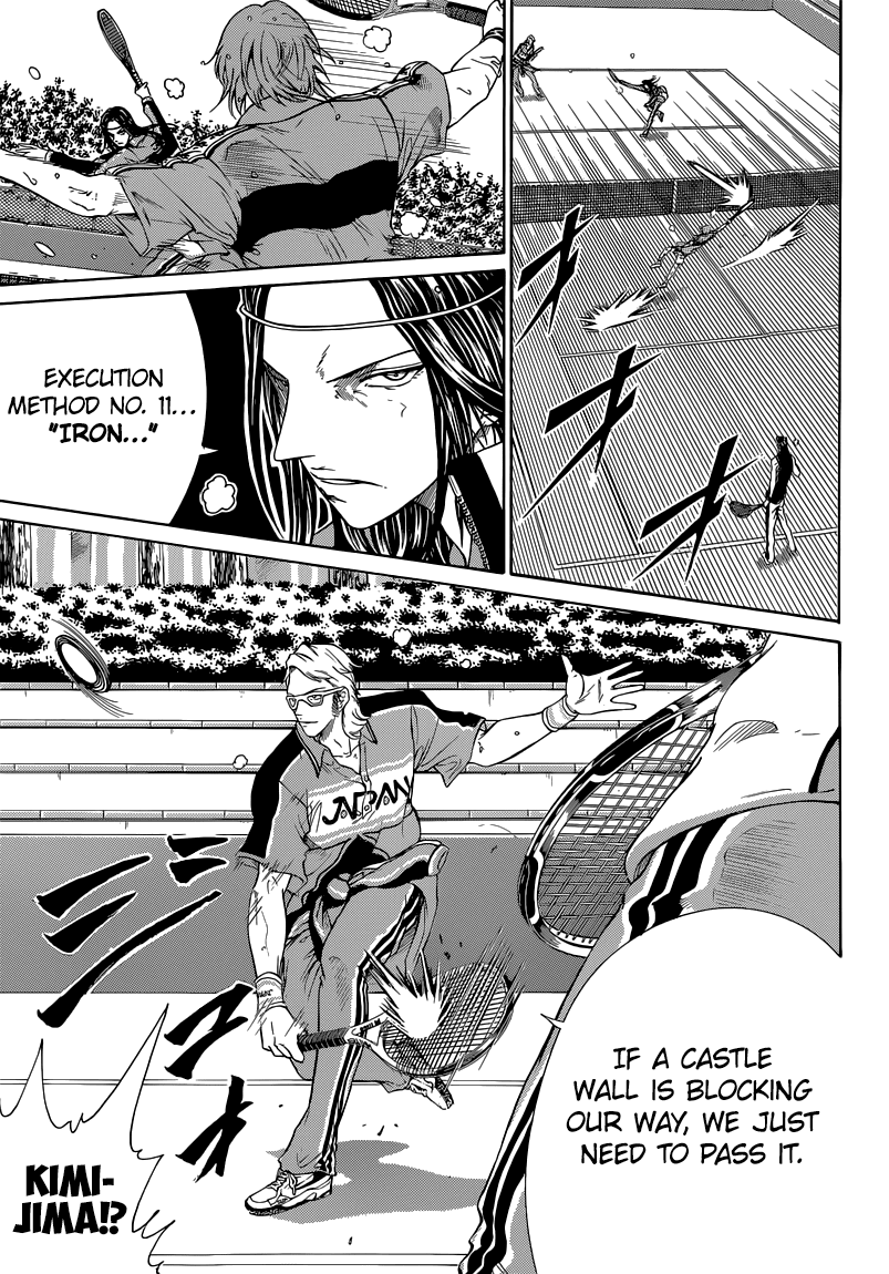 New Prince of Tennis Chapter 89.2 page 6 - Chapter 89 v2 : Good Luck, Bunta!!