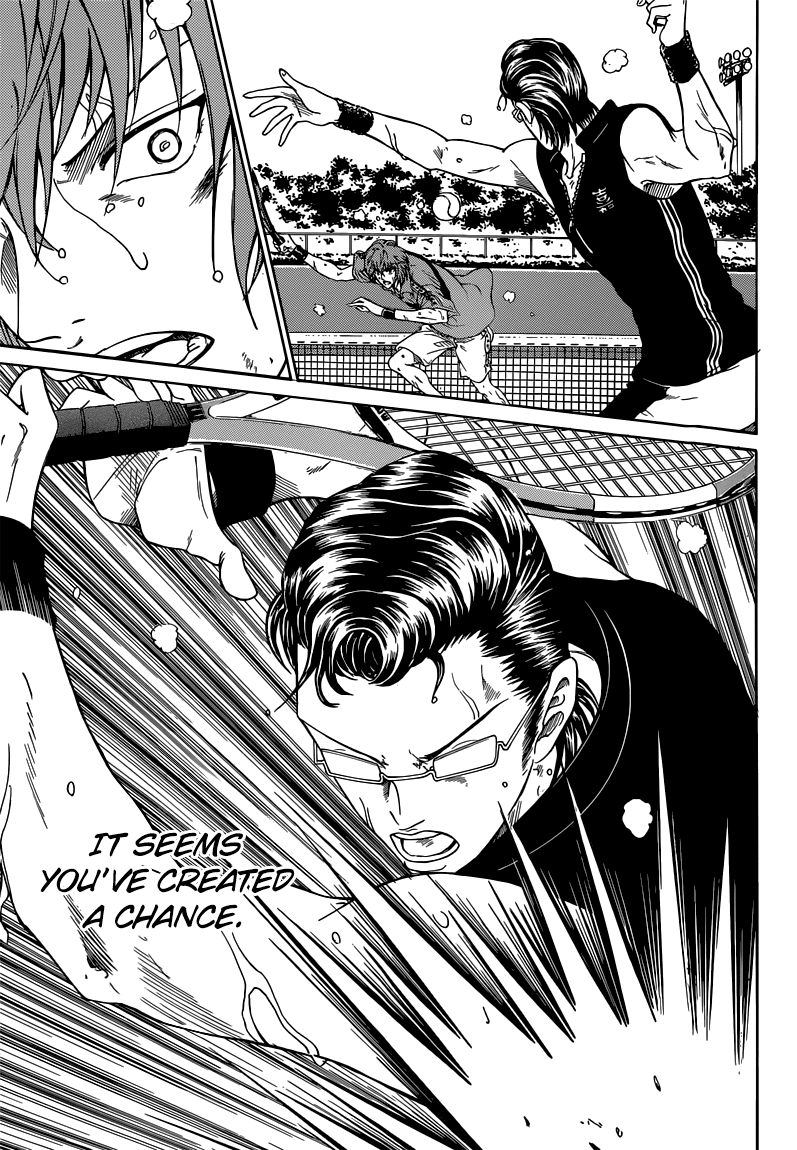 New Prince of Tennis Chapter 89.2 page 8 - Chapter 89 v2 : Good Luck, Bunta!!