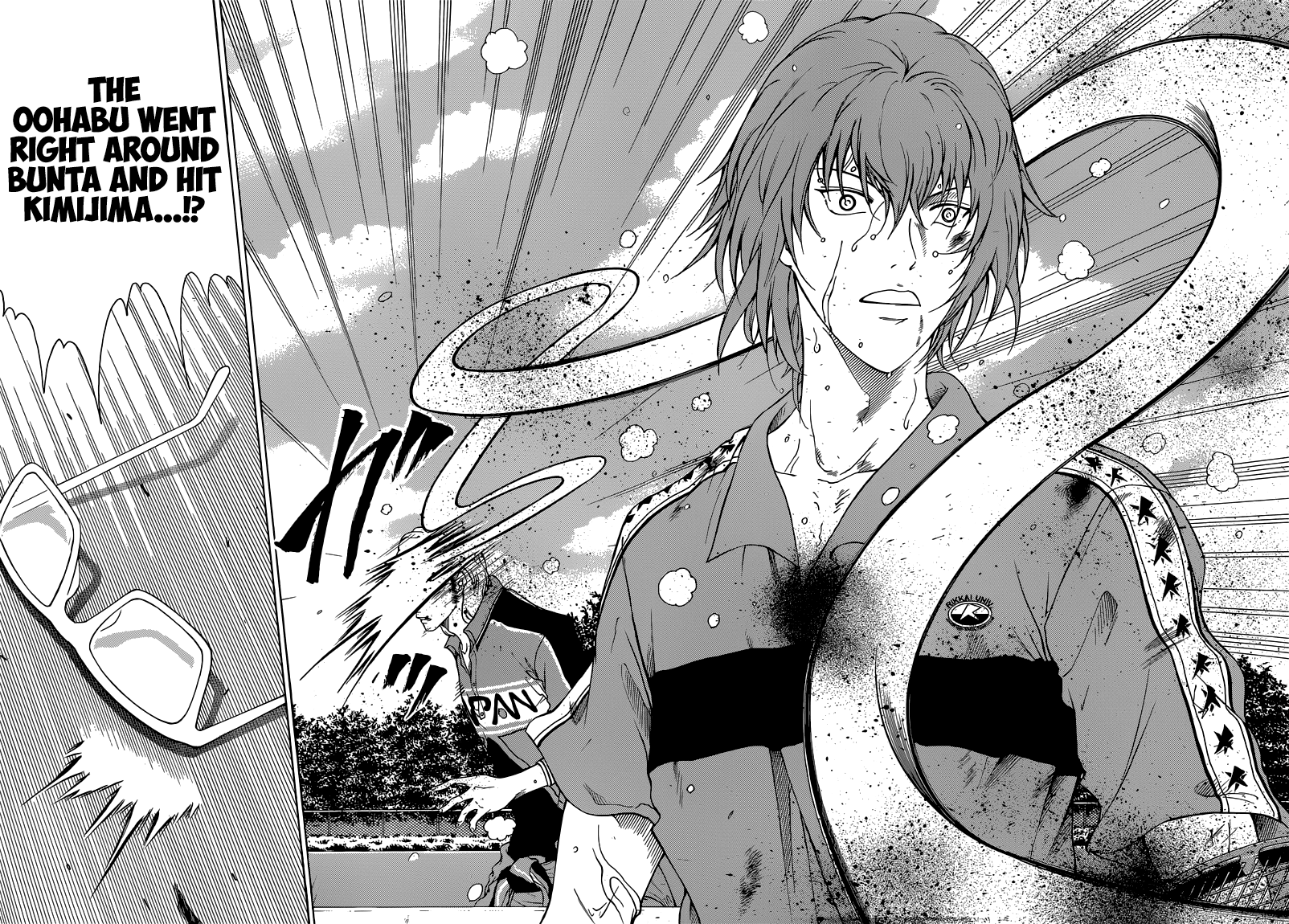 New Prince of Tennis Chapter 89.2 page 9 - Chapter 89 v2 : Good Luck, Bunta!!
