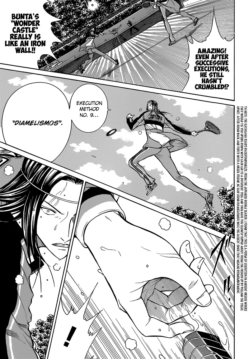 New Prince of Tennis Chapter 90 page 10 - Chapter 90 : Giving gum to the Hitman