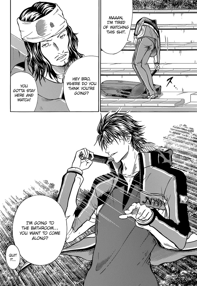 New Prince of Tennis Chapter 90 page 19 - Chapter 90 : Giving gum to the Hitman