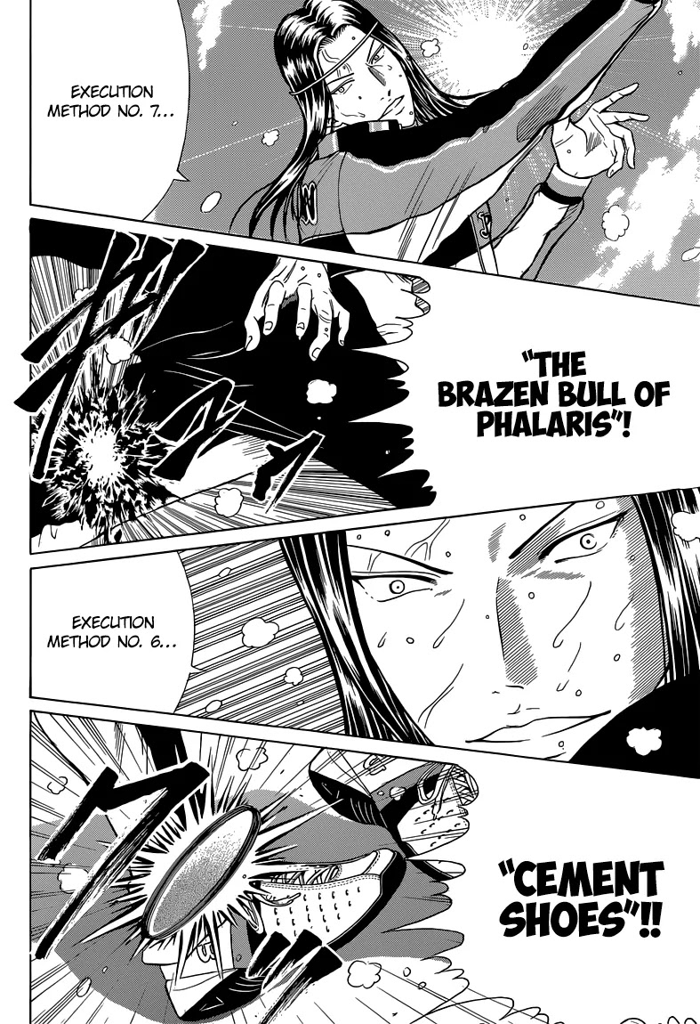 New Prince of Tennis Chapter 90 page 21 - Chapter 90 : Giving gum to the Hitman