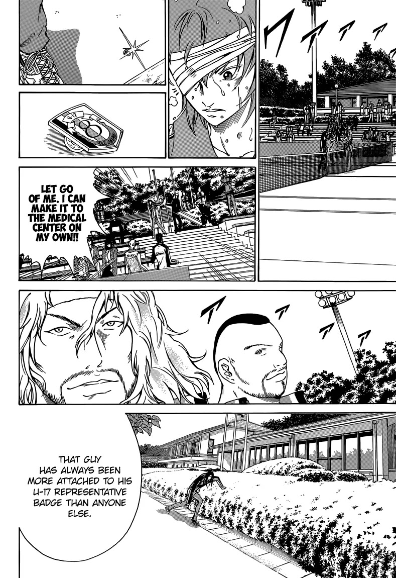 New Prince of Tennis Chapter 90 page 31 - Chapter 90 : Giving gum to the Hitman