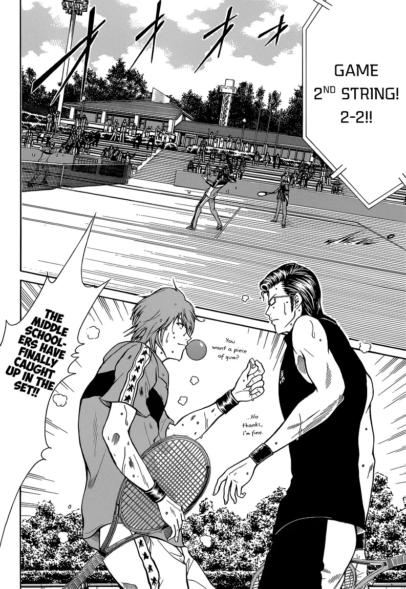New Prince of Tennis Chapter 90 page 7 - Chapter 90 : Giving gum to the Hitman