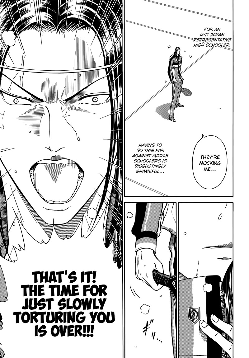 New Prince of Tennis Chapter 90 page 8 - Chapter 90 : Giving gum to the Hitman