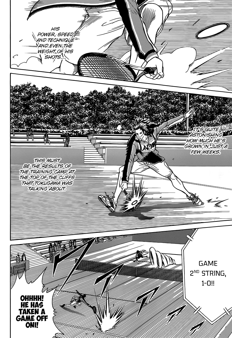 New Prince of Tennis Chapter 91.2 page 11 - Chapter 91 v2 : Wildness Unleashed