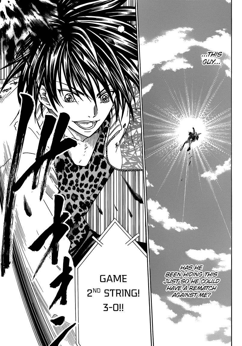 New Prince of Tennis Chapter 91.2 page 12 - Chapter 91 v2 : Wildness Unleashed