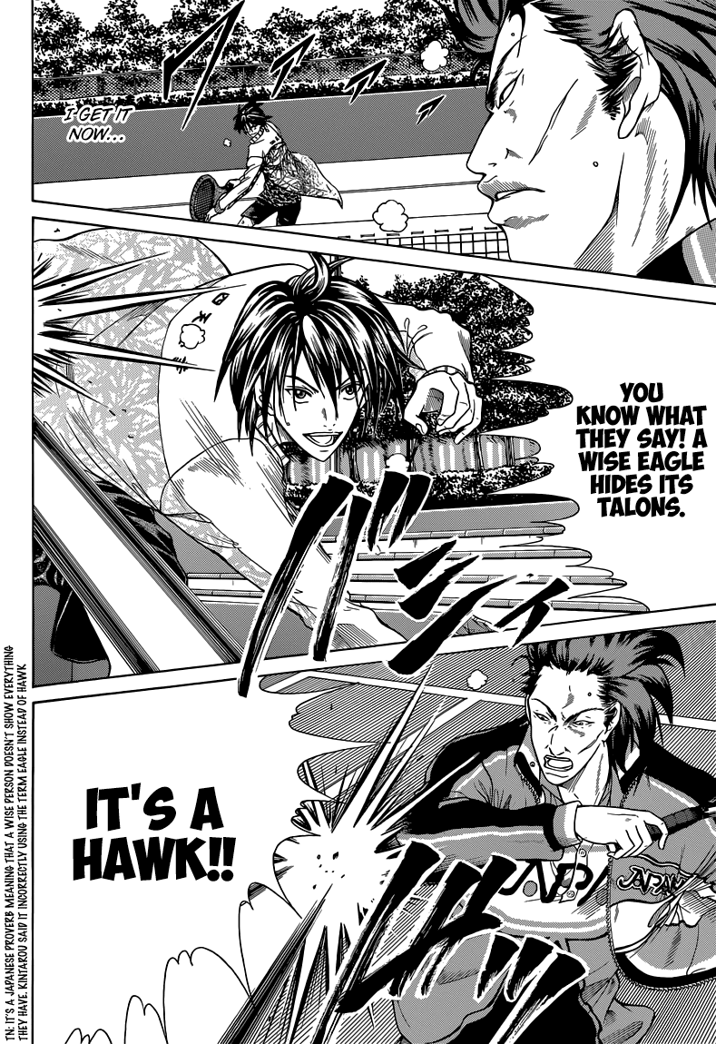 New Prince of Tennis Chapter 91.2 page 13 - Chapter 91 v2 : Wildness Unleashed