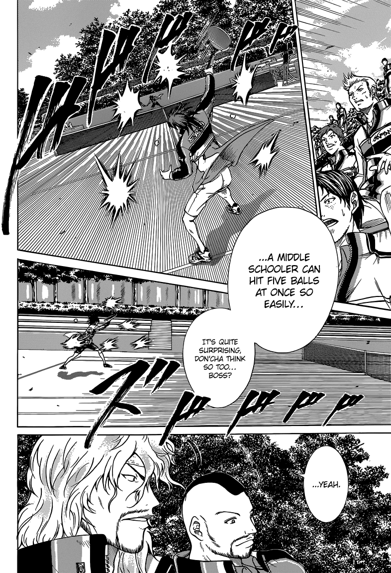 New Prince of Tennis Chapter 91.2 page 16 - Chapter 91 v2 : Wildness Unleashed