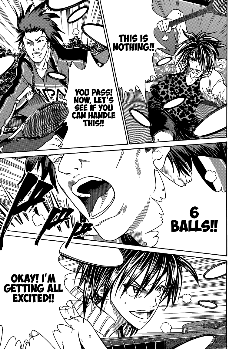 New Prince of Tennis Chapter 91.2 page 17 - Chapter 91 v2 : Wildness Unleashed