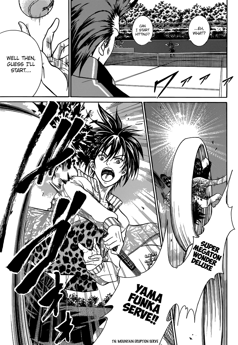 New Prince of Tennis Chapter 91.2 page 8 - Chapter 91 v2 : Wildness Unleashed