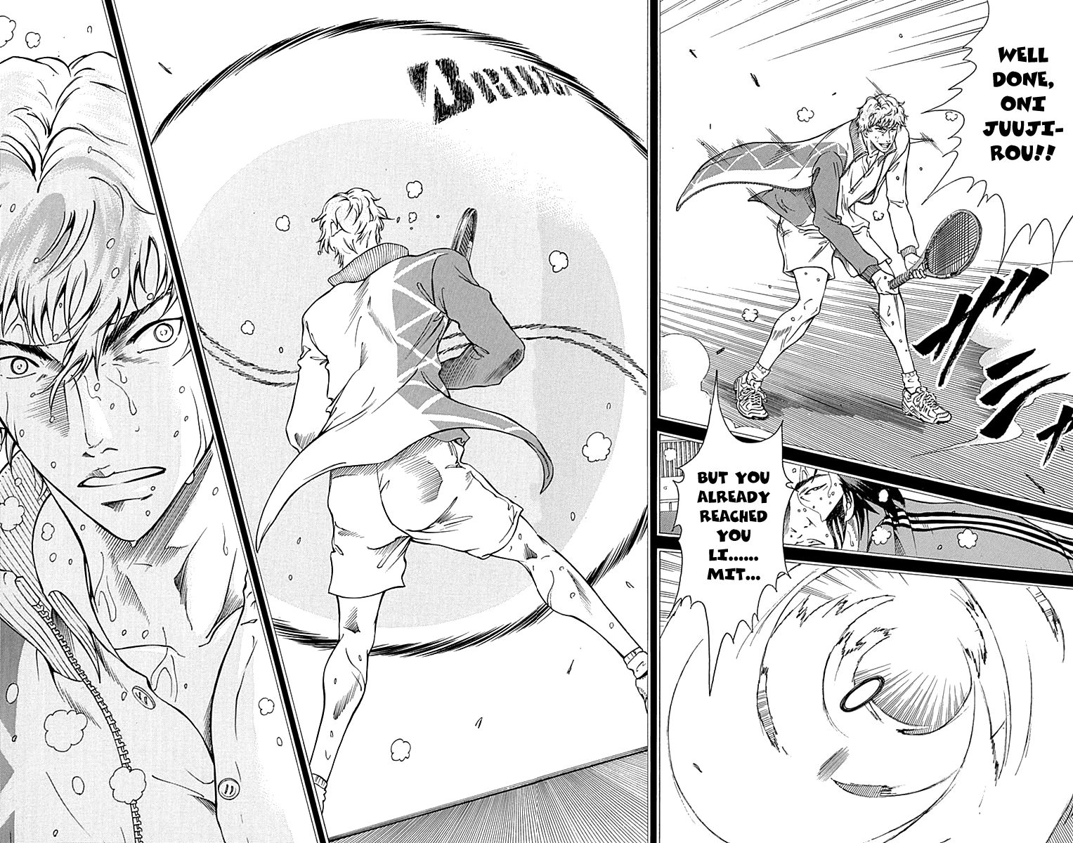New Prince of Tennis Chapter 95 page 12 - Chapter 95 : Byoooin VS Oni (Part 2)