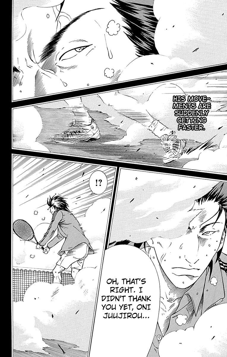 New Prince of Tennis Chapter 95 page 4 - Chapter 95 : Byoooin VS Oni (Part 2)