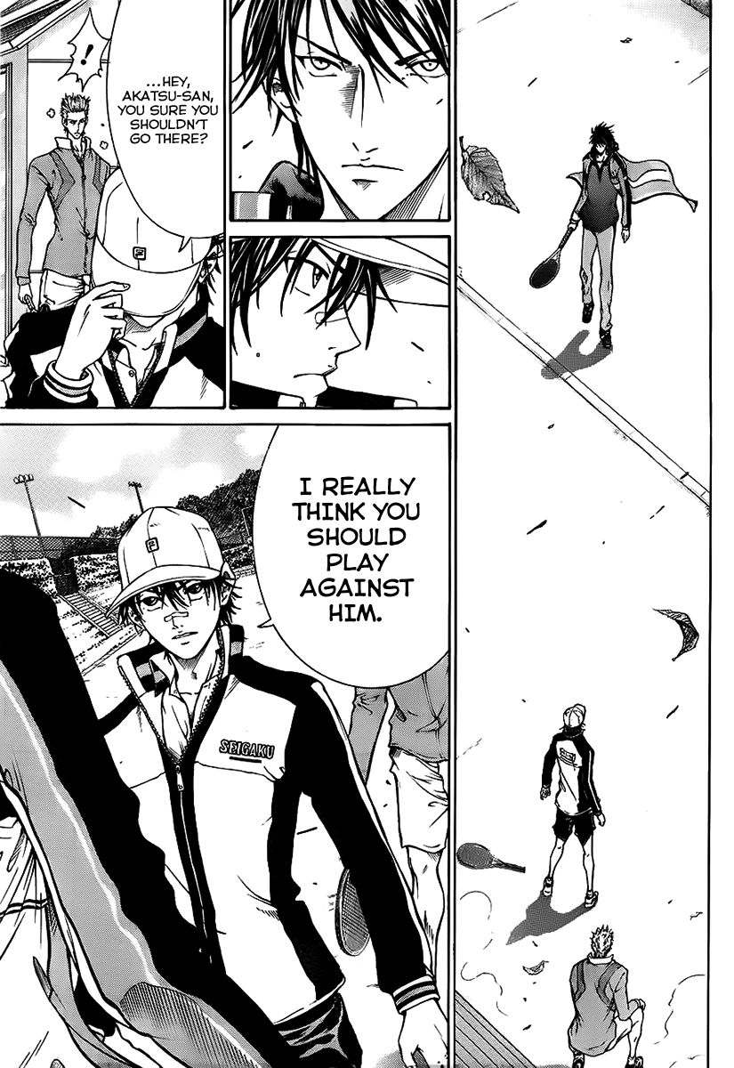 New Prince of Tennis Chapter 97 page 9 - Chapter 97 : Conclusion of the off-court battle!