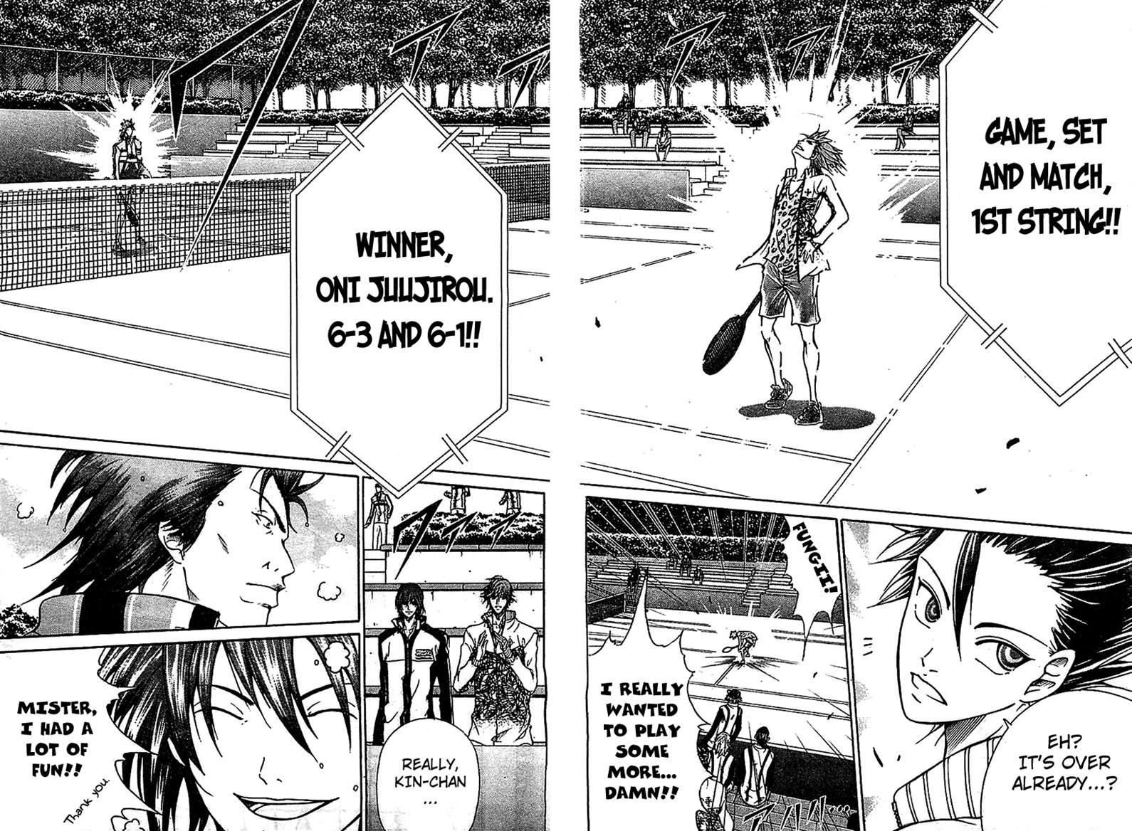 New Prince of Tennis Chapter 99 page 15 - Chapter 99 : Golden Tennis